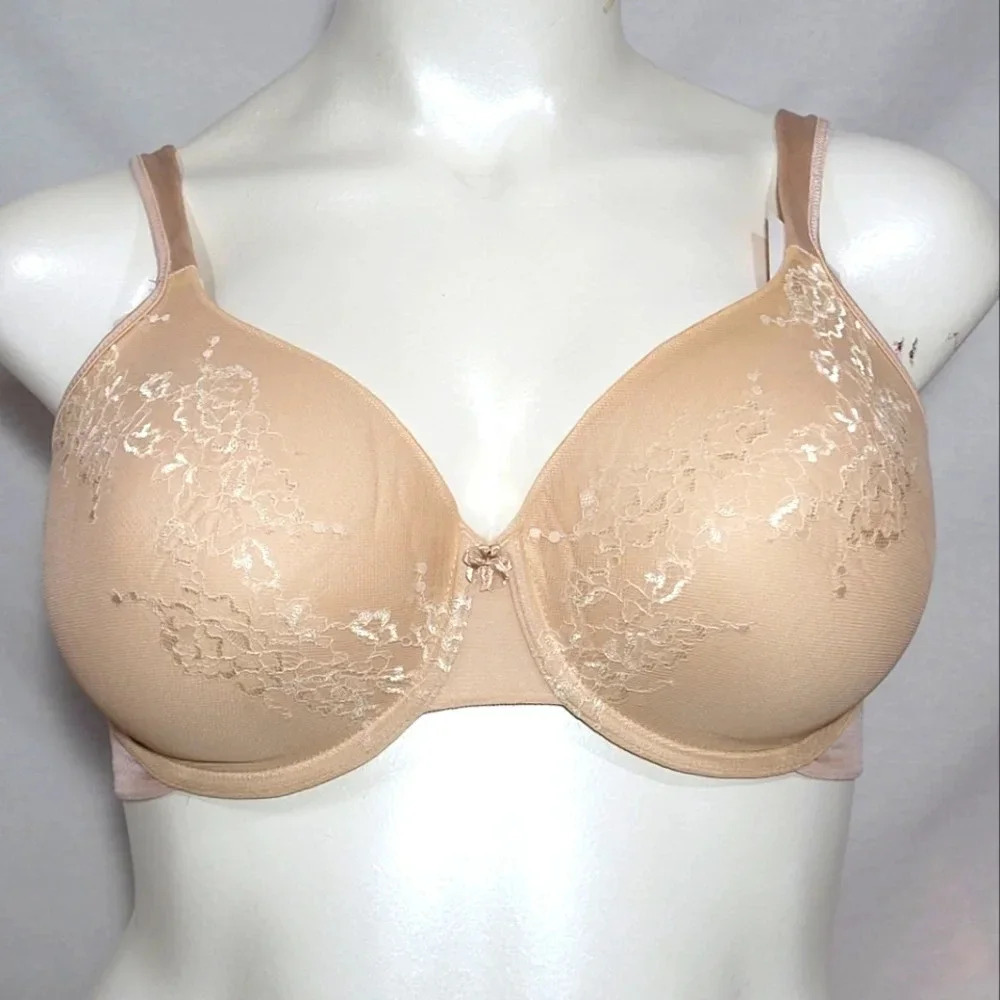42D Bali Lace Desire Natural Lift‎ UW Bra Nude NWT